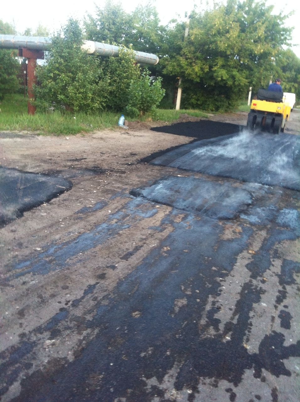 Котовчане шокированы ремонтом дороги на улице Южная