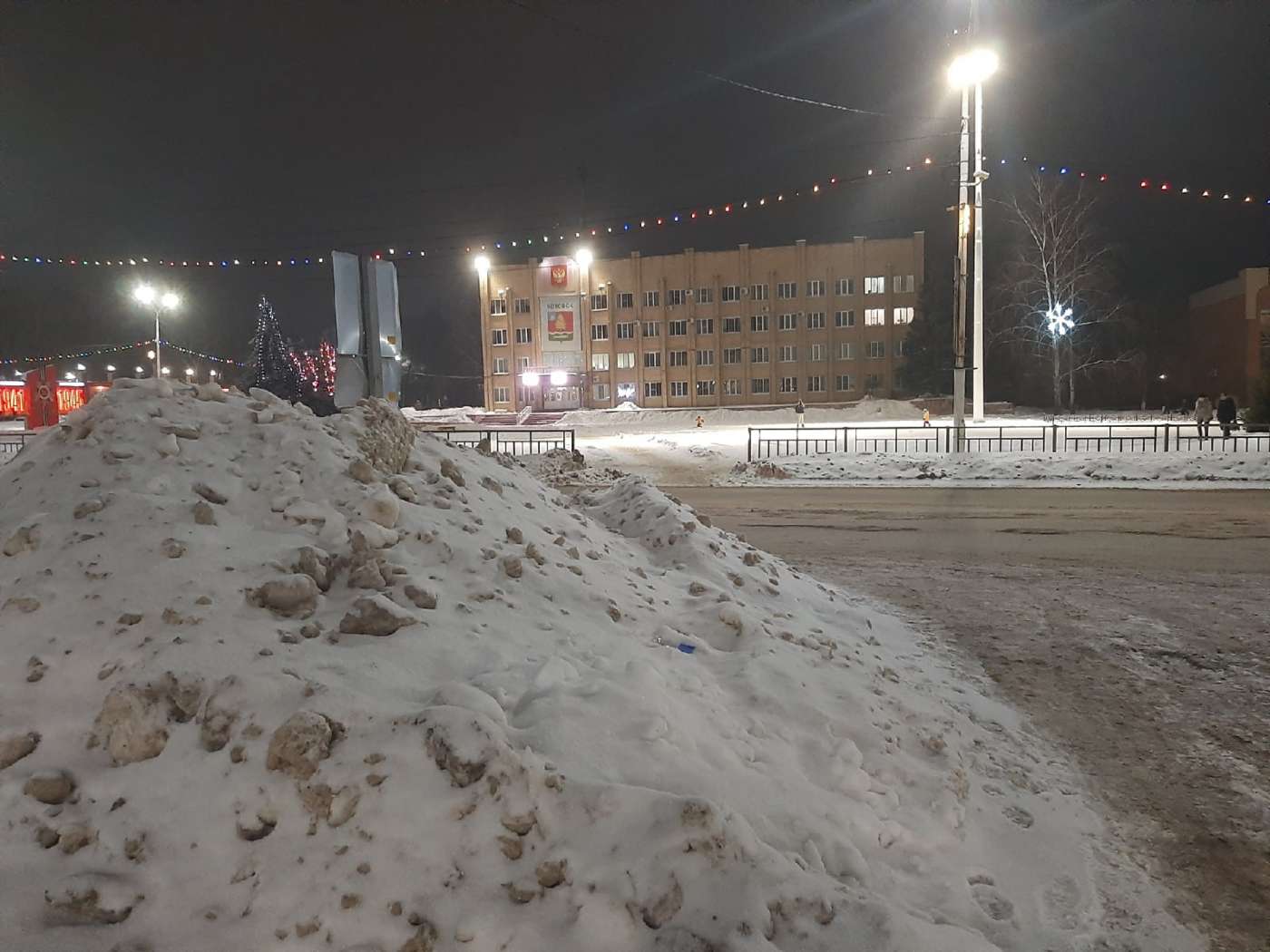 Котовчане жалуются на качество уборки городских улиц от снега