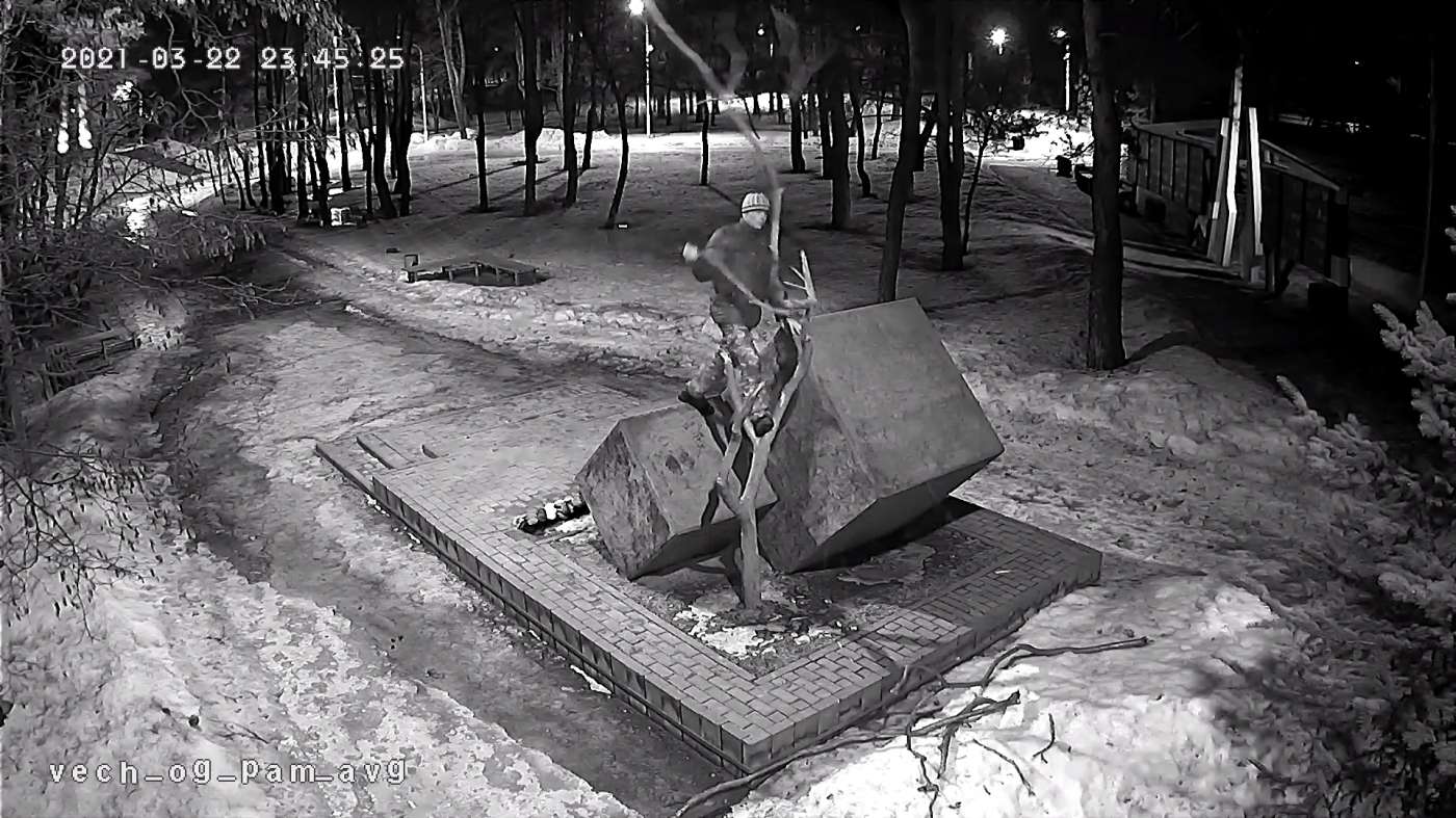 Котовчанин, повредивший монумент воинам, получил 4,5 года колонии строгого режима