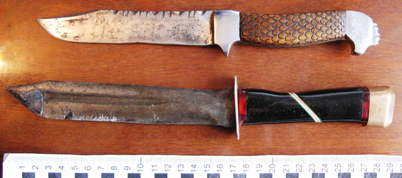 Котовчанин незаконно хранил у себя дома патроны, порох и ножи
